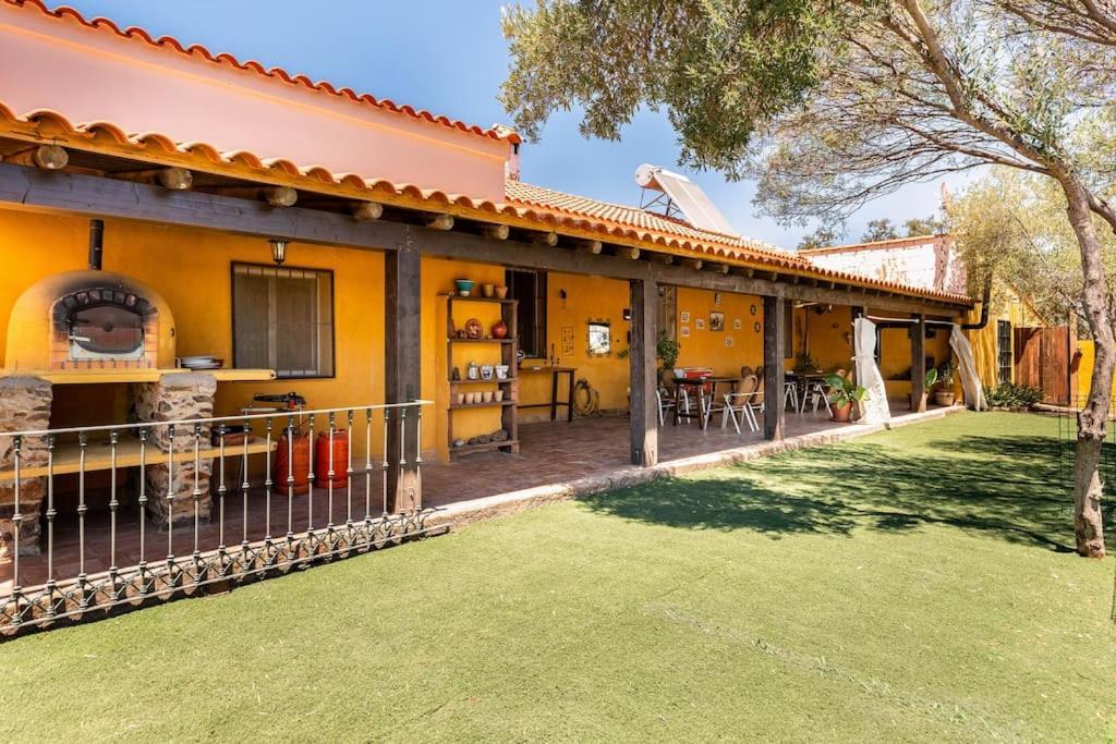 Casa Rural Navalonguilla Con Piscina Santa Olalla del Cala Exterior photo